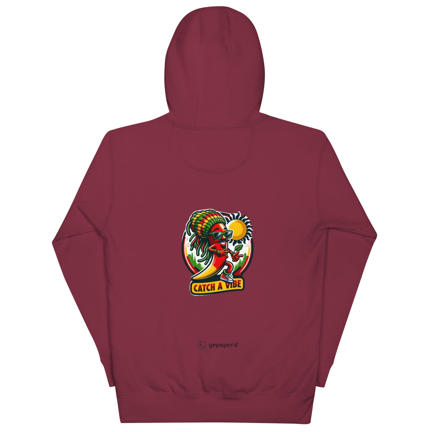 Catch A Vibe Hoodie (Reggae Geel Edition)