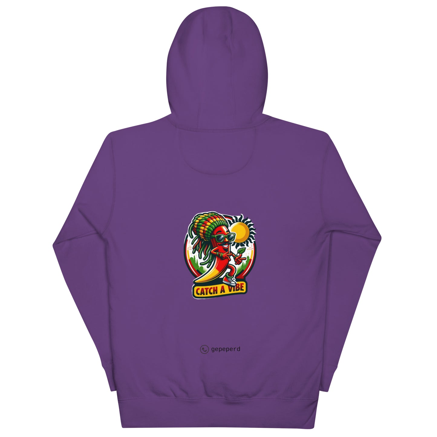 Catch A Vibe Hoodie (Reggae Geel Edition)